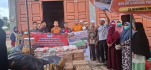 DPD AGPAII Aceh Barat Salurkan Bantuan Tahap I untuk Korban Banjir di Pidie Jaya dan Bireuen